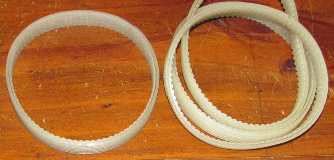 Meat slicer belts
