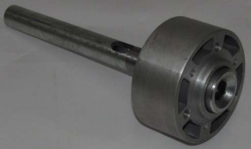 Meat slicer blade bearing block