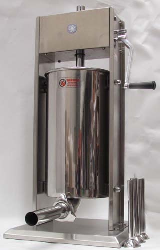 Stainless steel 15L sausage filler